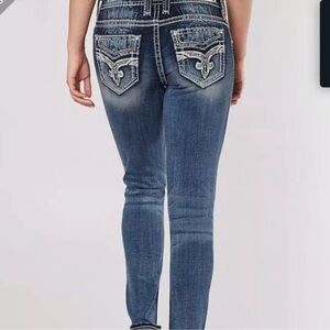 Rock Revival Easy Ankle Skinny Jeans Size 28 Liri Easy‎ Ankle Skinny
